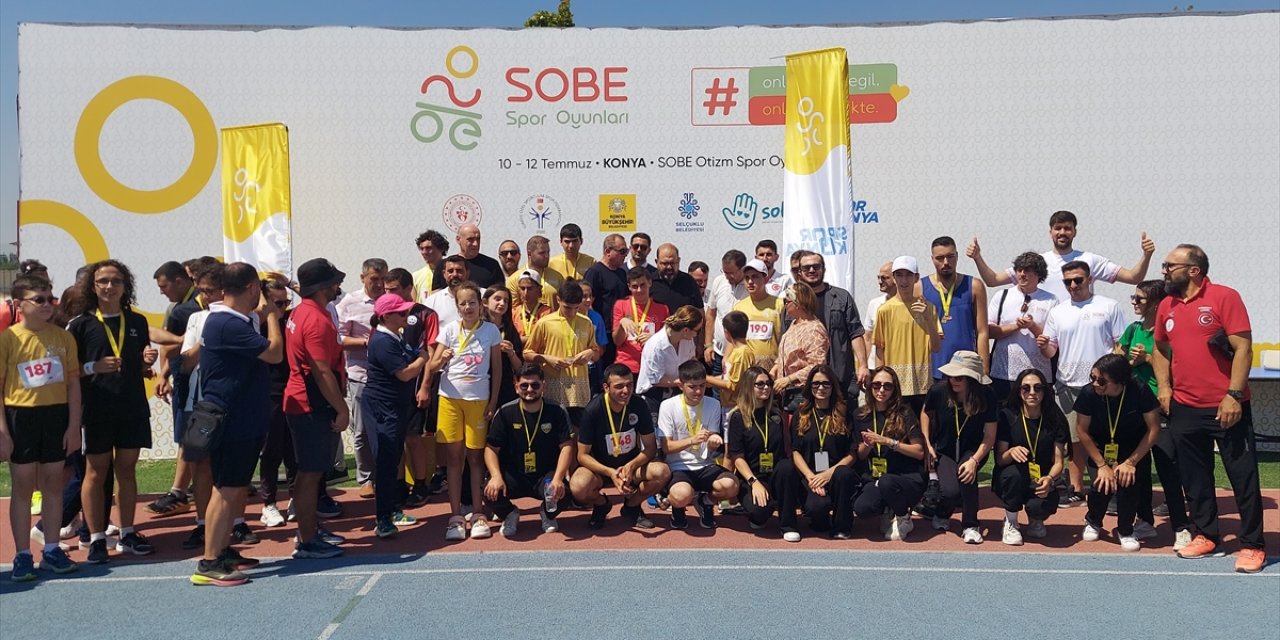 Konya'da SOBE Otizm Spor Oyunları sona erdi