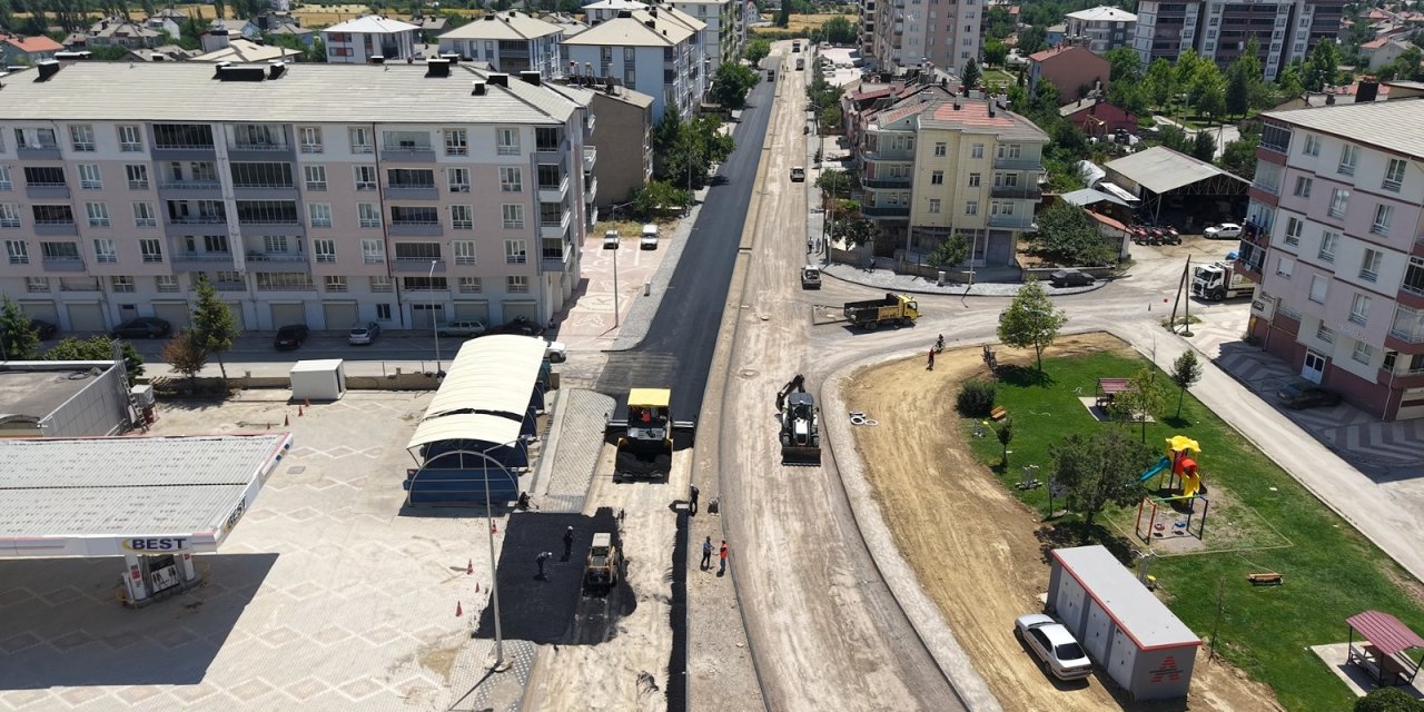 Konya'da ismiyle çok özel olan caddeye 6 milyonluk yatırım