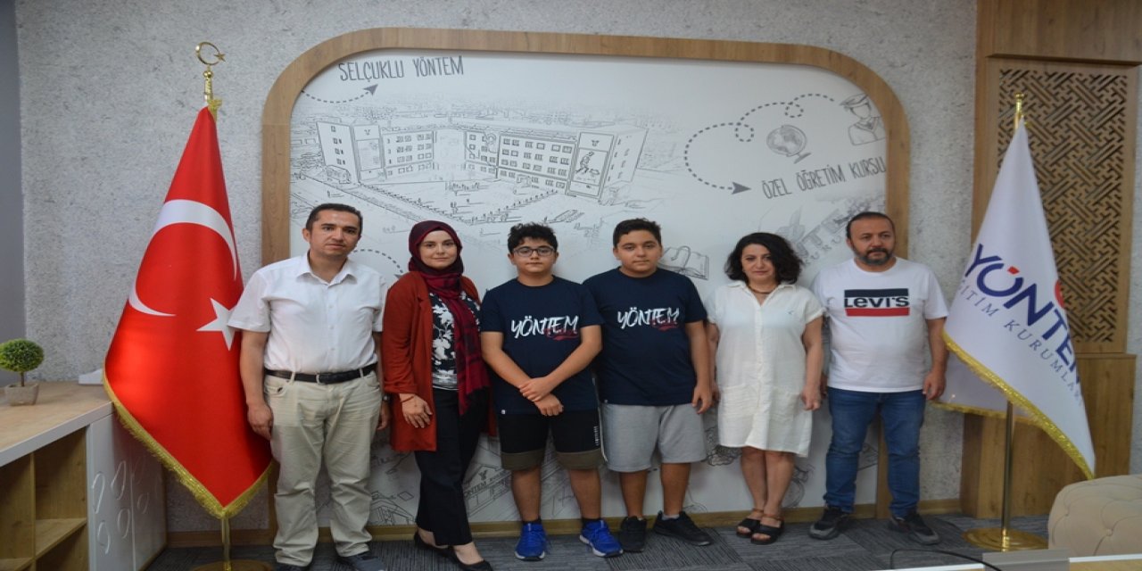 Yöntem Koleji LGS sınavında çifte gurur yaşadı