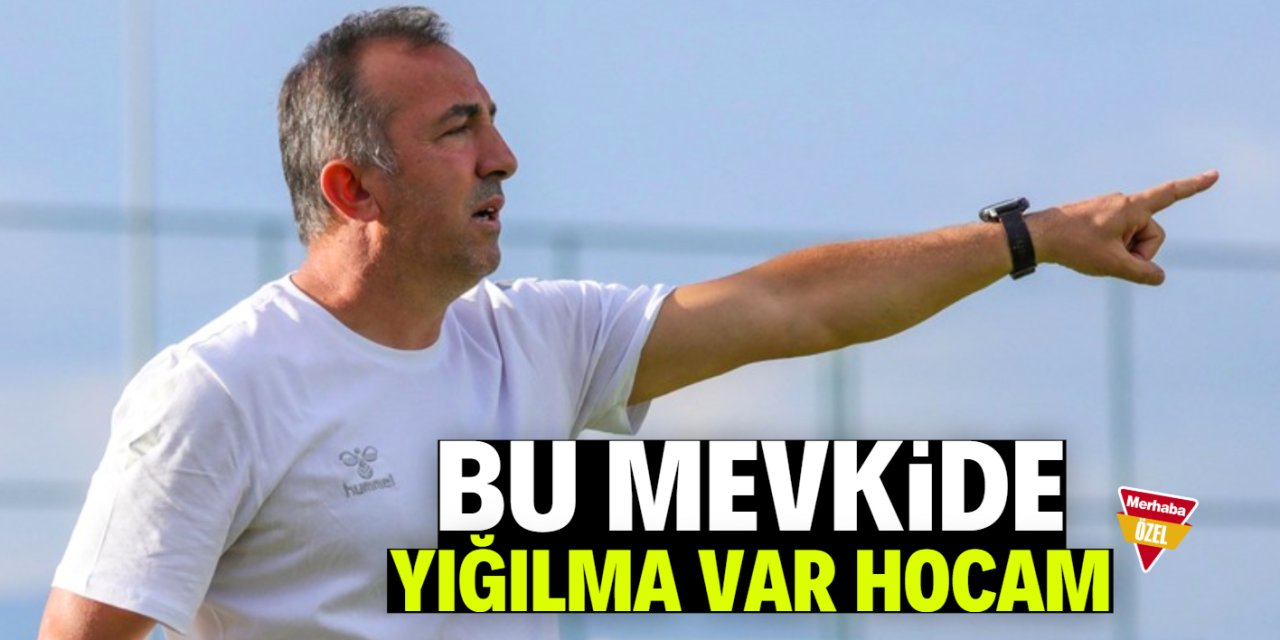 Bu mevkide yığılma var hocam