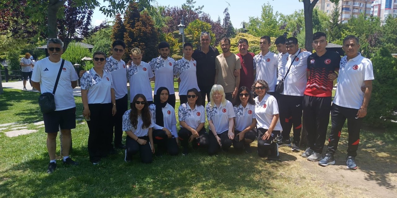 Konya Genç Goalball Milli Takımı’na ev sahipliği yapıyor