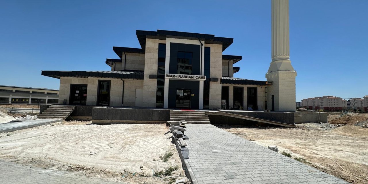 Cami yarım kaldı cemaat mağdur