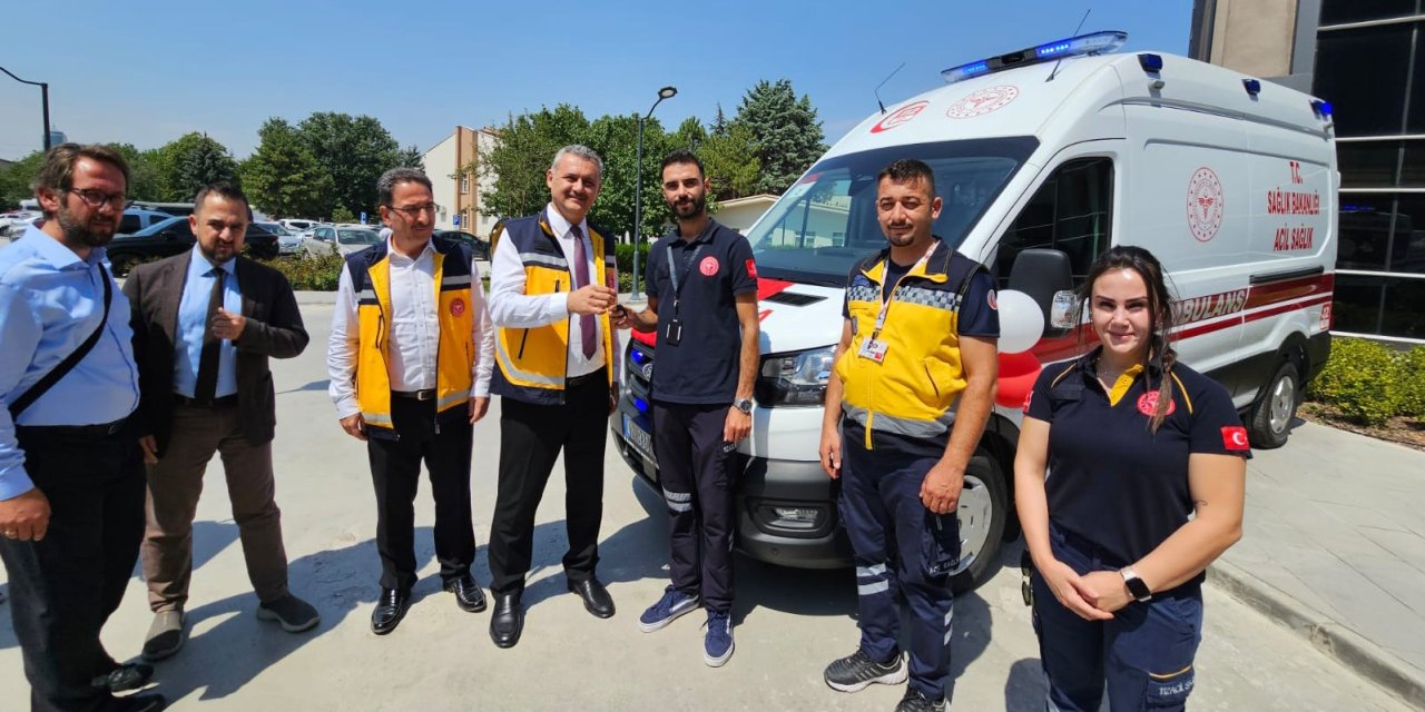 Konya'da 112 Acil Servis filosu güçleniyor
