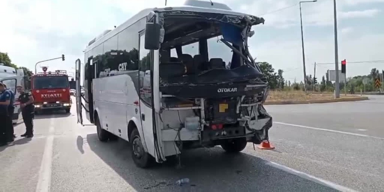 Konya yolundaki kazada 7 kişi yaralandı