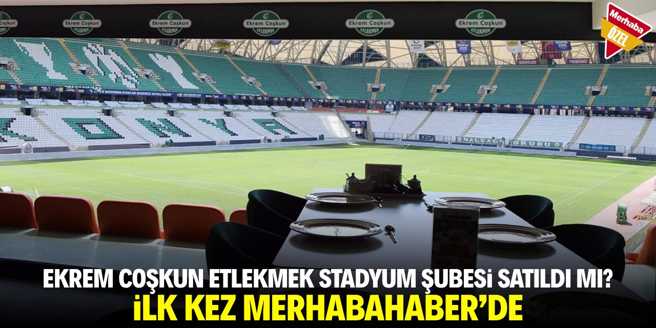 Ekrem Coşkun Stadyum Şubesi el değiştirdi