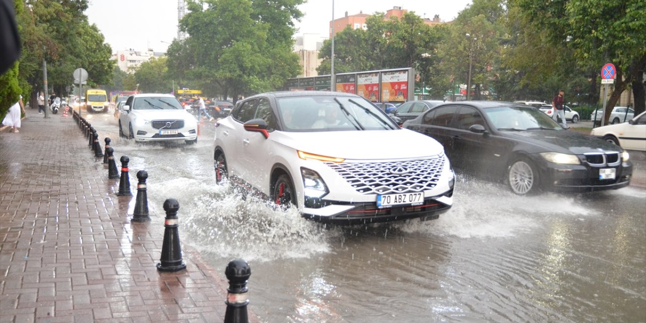 Konya merkezde sevindiren manzara
