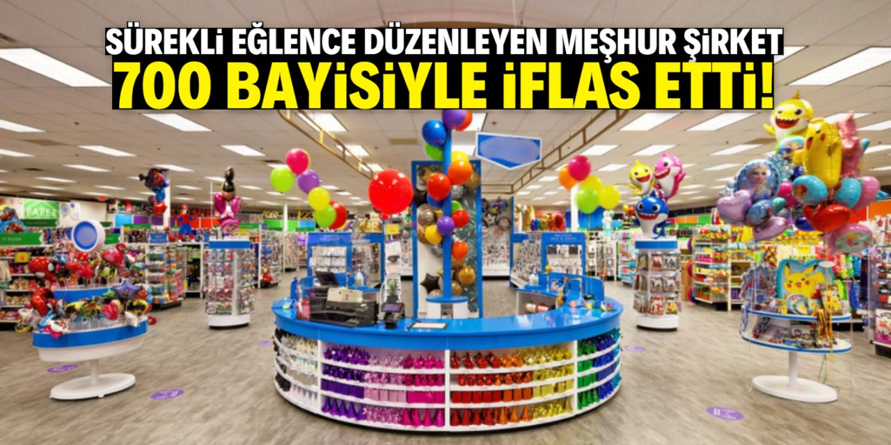 Sürekli eğlence düzenleyen meşhur şirket iflas etti! 700 bayisi kapanacak