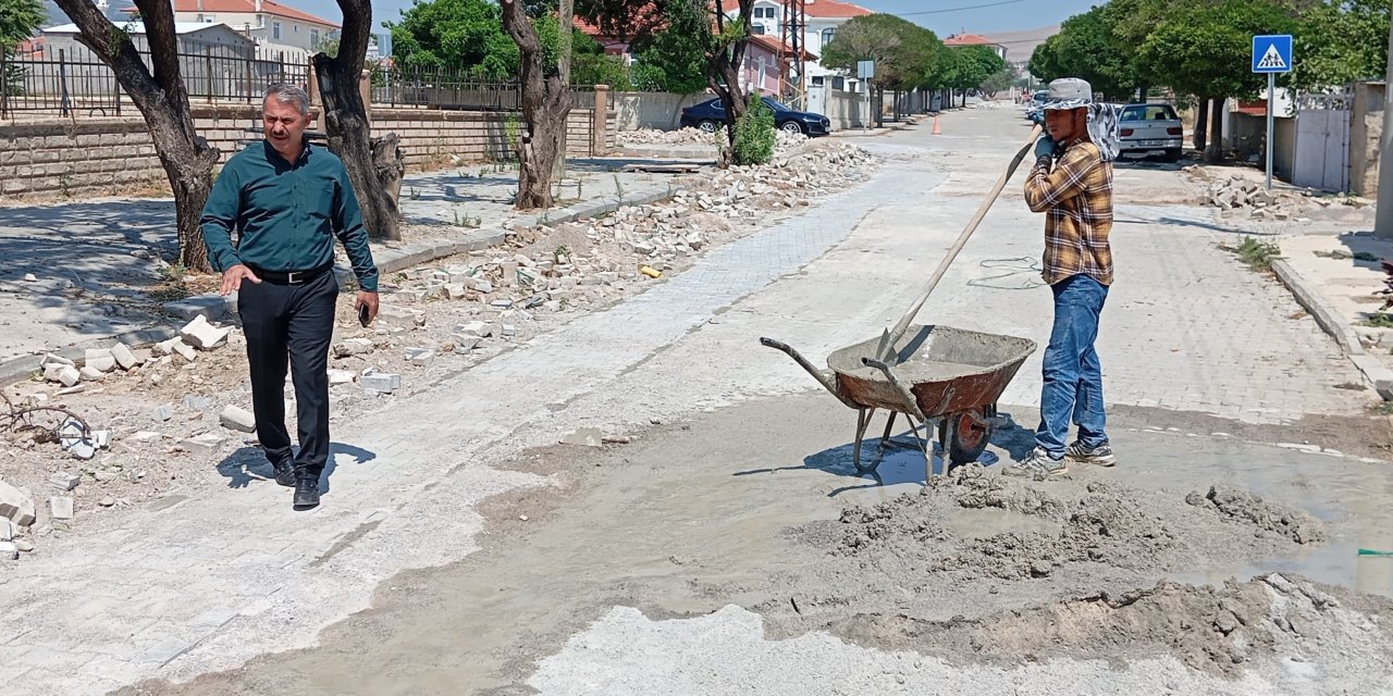 Konya'nın ilçesinde selin yaraları sarılıyor