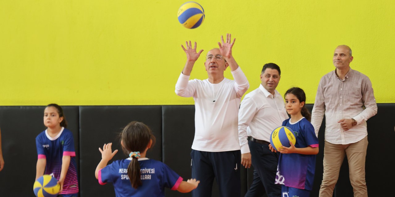 Meram'da yaz spor okullarına ilgi büyük