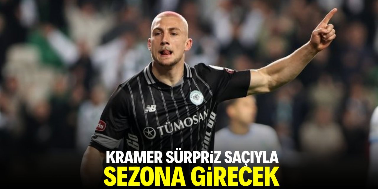 Kramer sürpriz saçıyla sezona başlayacak