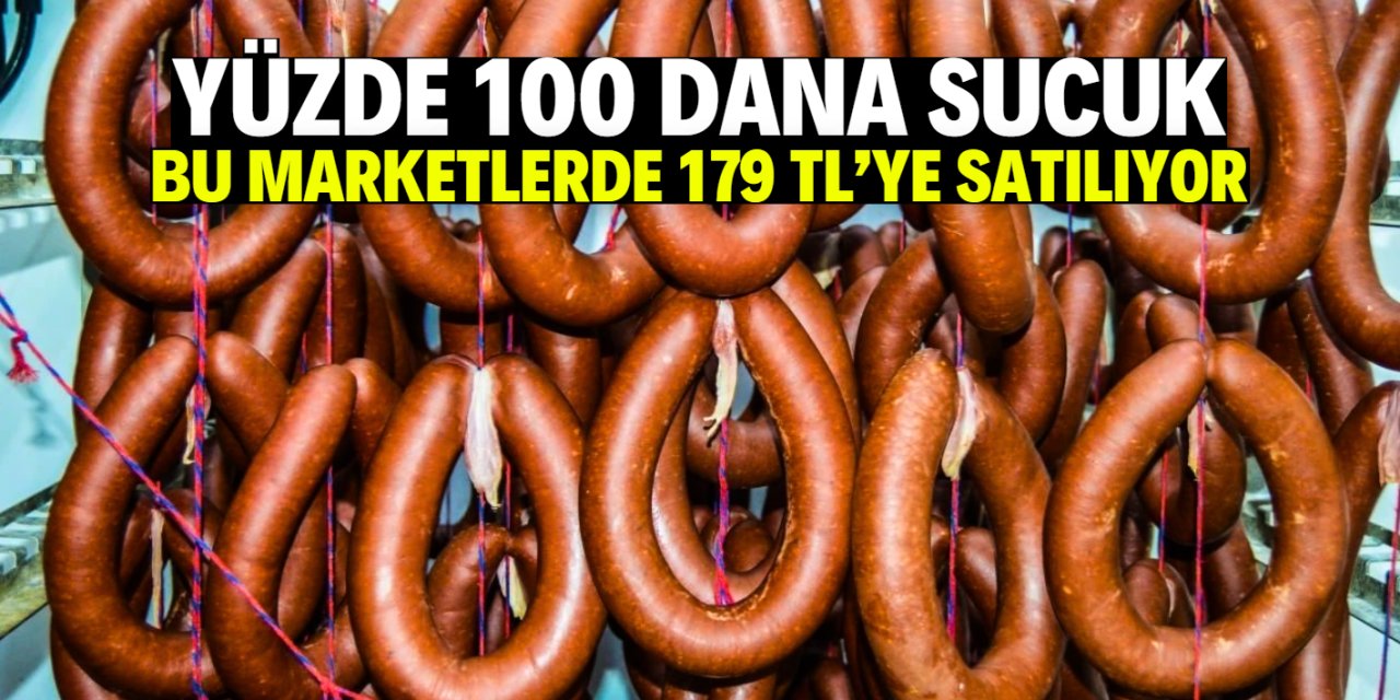 Meşhur sucuk markasına dev indirim! 81 ilde şubesi olan markette 179 TL'ye satılıyor