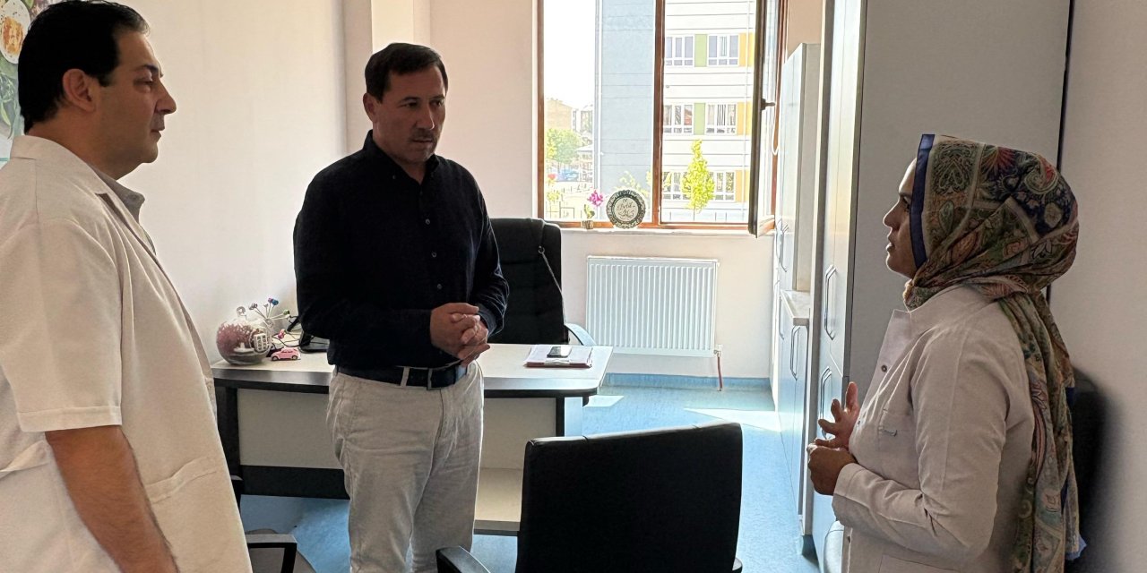 Kılca'dan sağlık merkezi ve esnafa ziyaret