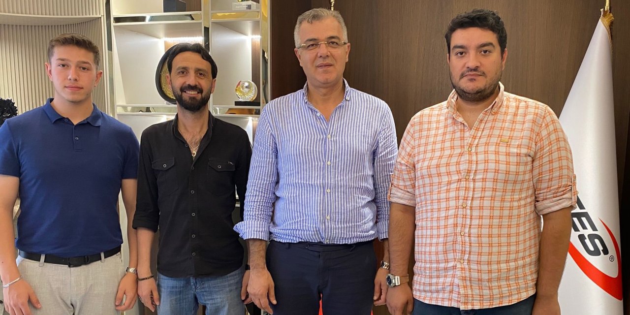 Merhaba Gazetesi’nden Konyaspor Başkan Vekili Derebağ’a ziyaret