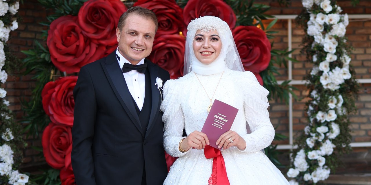 Hanife ile Ali mutluluğa ‘evet’ dedi
