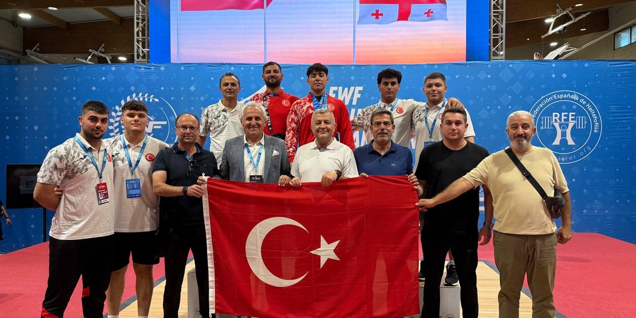 Avrupa Halter Şampiyonasına Selçuklu damgası vuruldu!