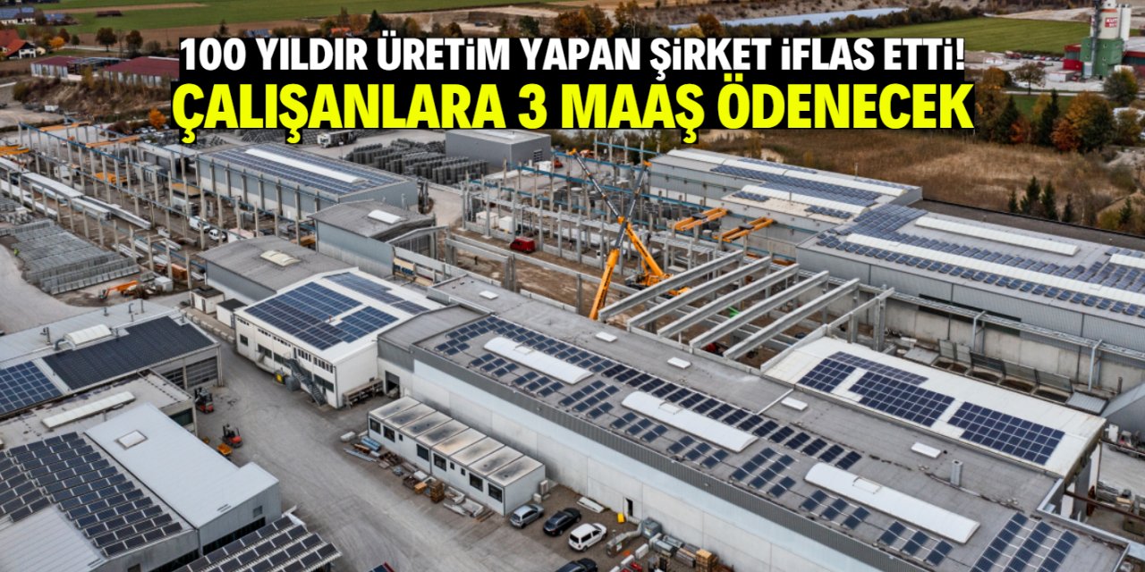 1926'dan beri üretim yapan meşhur şirket iflas etti!