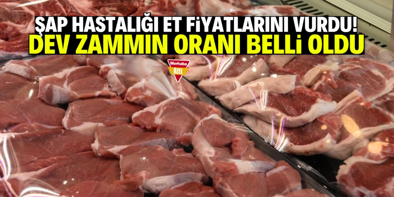 Şap hastalığı bahanesiyle ete zam geldi! Yeni fiyat cep yakacak