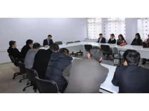 Kaymakam Doğan, Öğretmenlerle Bir Araya Geldi