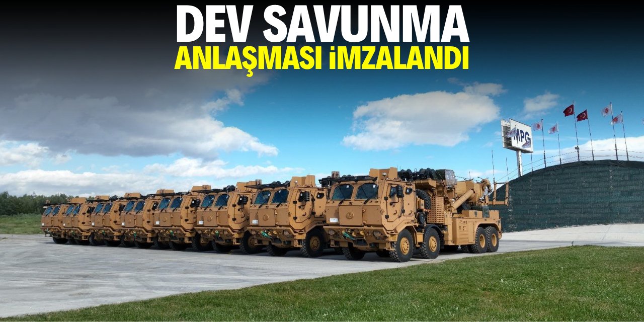 Dev savunma anlaşması imzalandı