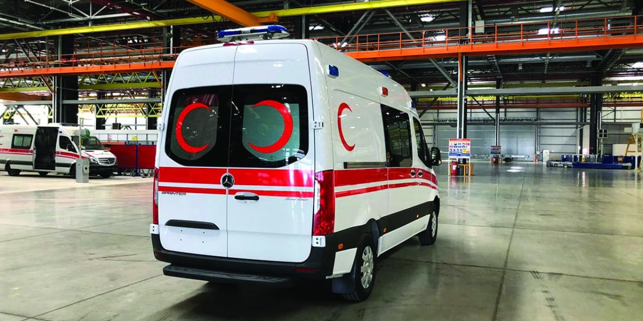 Ambulansa yol vermeyen sürücüye ceza