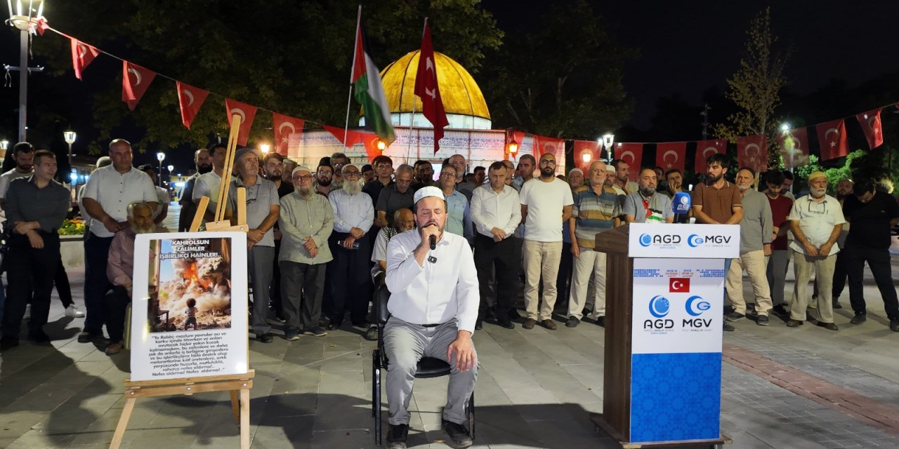 AGD Konya'dan Filistin için etkinlikler