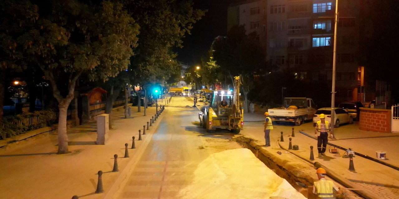 Sahipata Mahallesi'nde altyapı güçleniyor