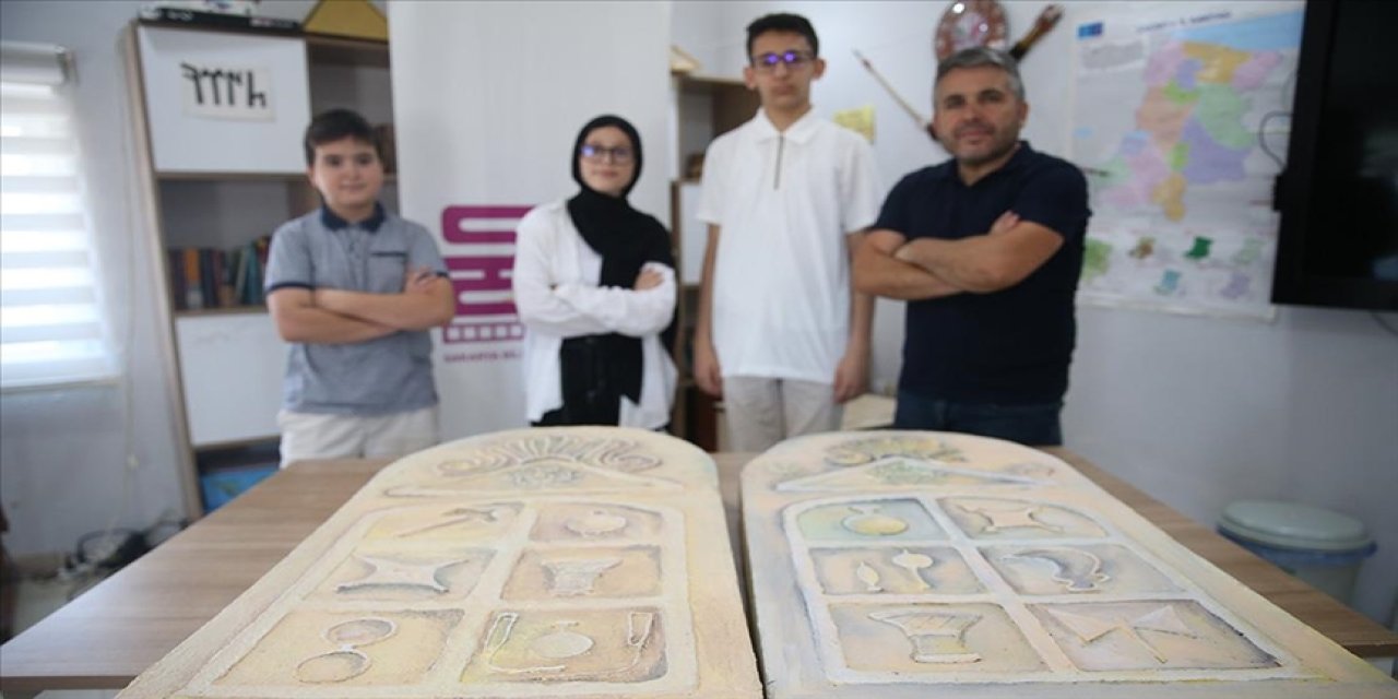 BİLSEM öğrencileri, Roma dönemi mezar taşlarındaki sembollere ışık tutuyor