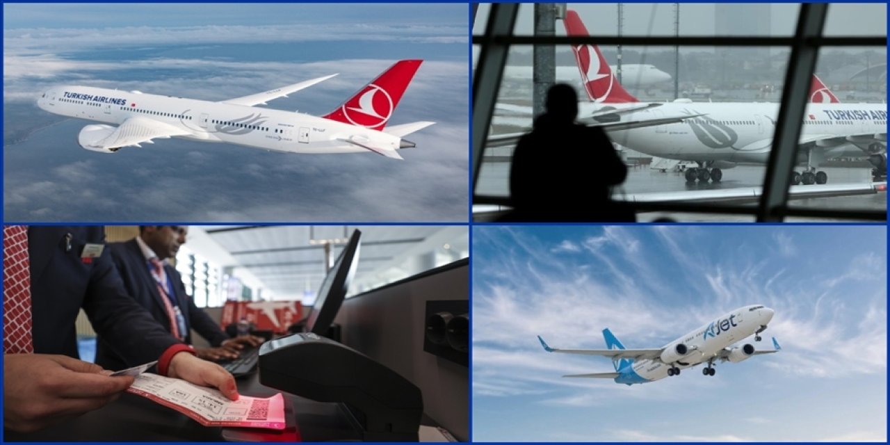 THY ve AJet, "Ada Kıbrıs"a kurulan hava köprüsüyle 100 bin turisti Kuzey Kıbrıs'a taşıdı