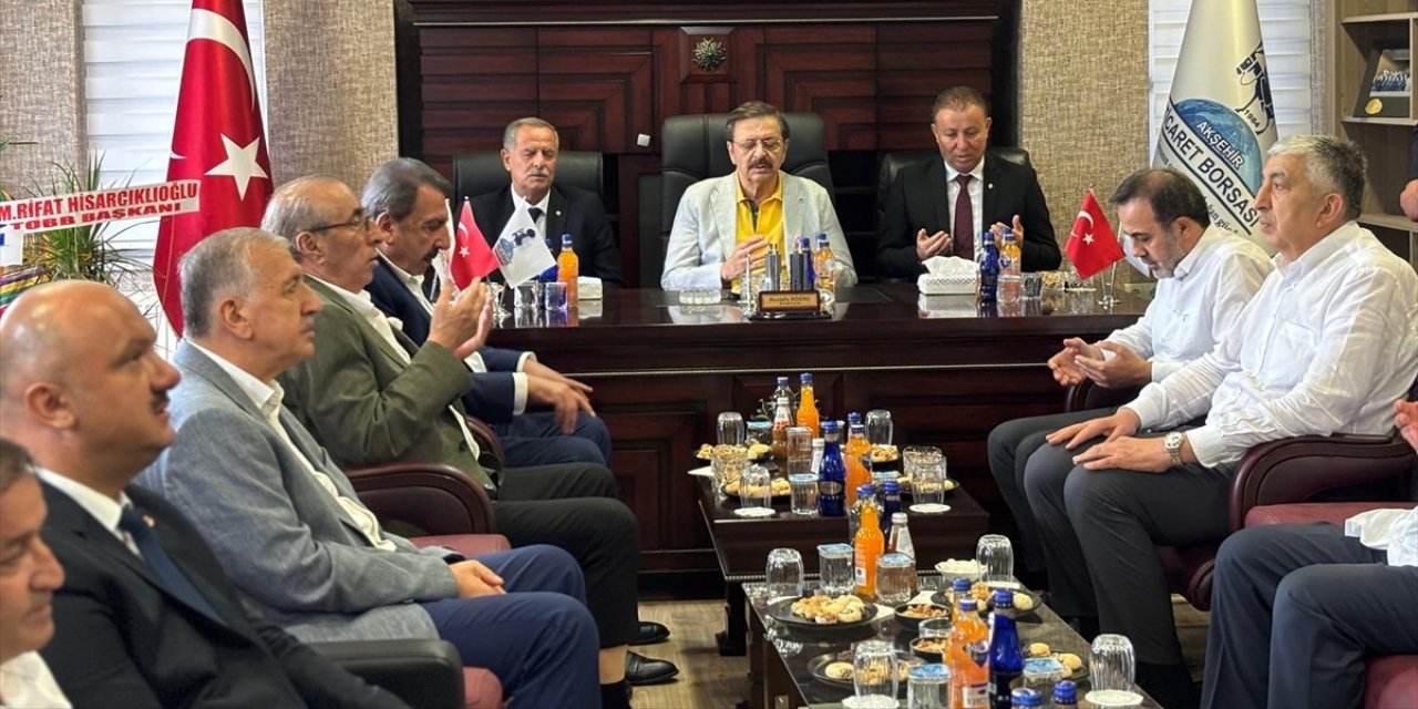 Hisarcıklıoğlu'ndan Akşehir'e taziye ziyareti