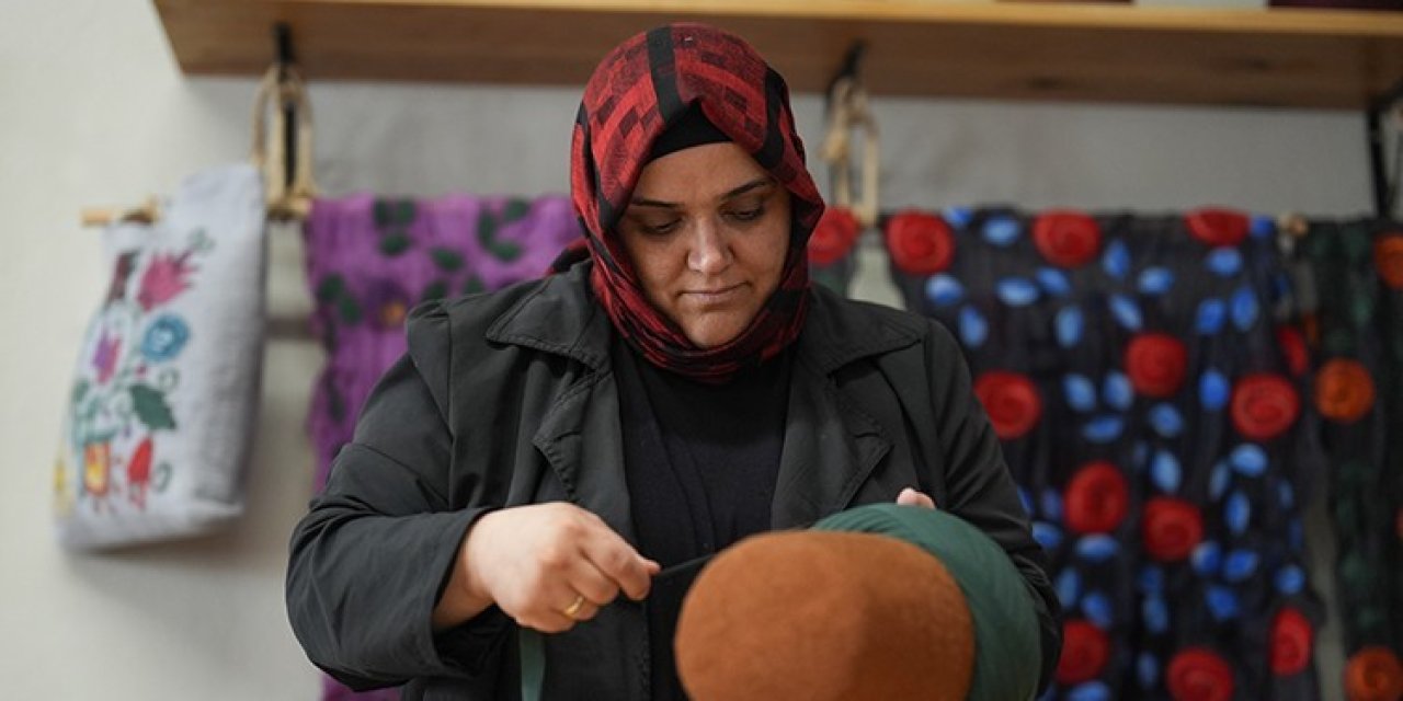 Keçe sanatı ile ihracat başarısı