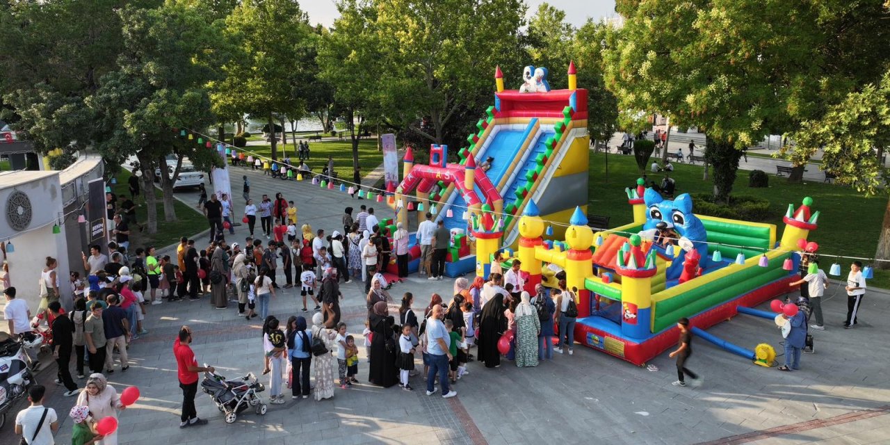Kültürpark'ta renkli çocuk etkinlikleri sürüyor