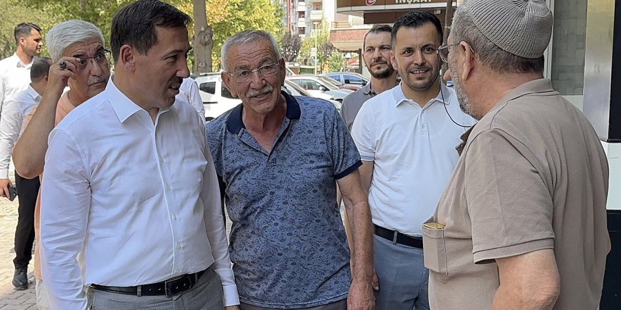 Kılca, esnaf ziyaretlerini sürdürüyor