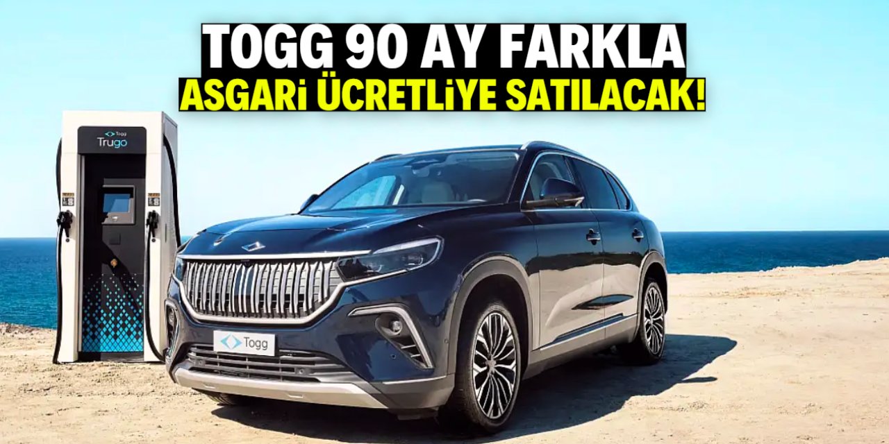 TOGG T10X, 90 ay farkla asgari ücretliye satılacak!
