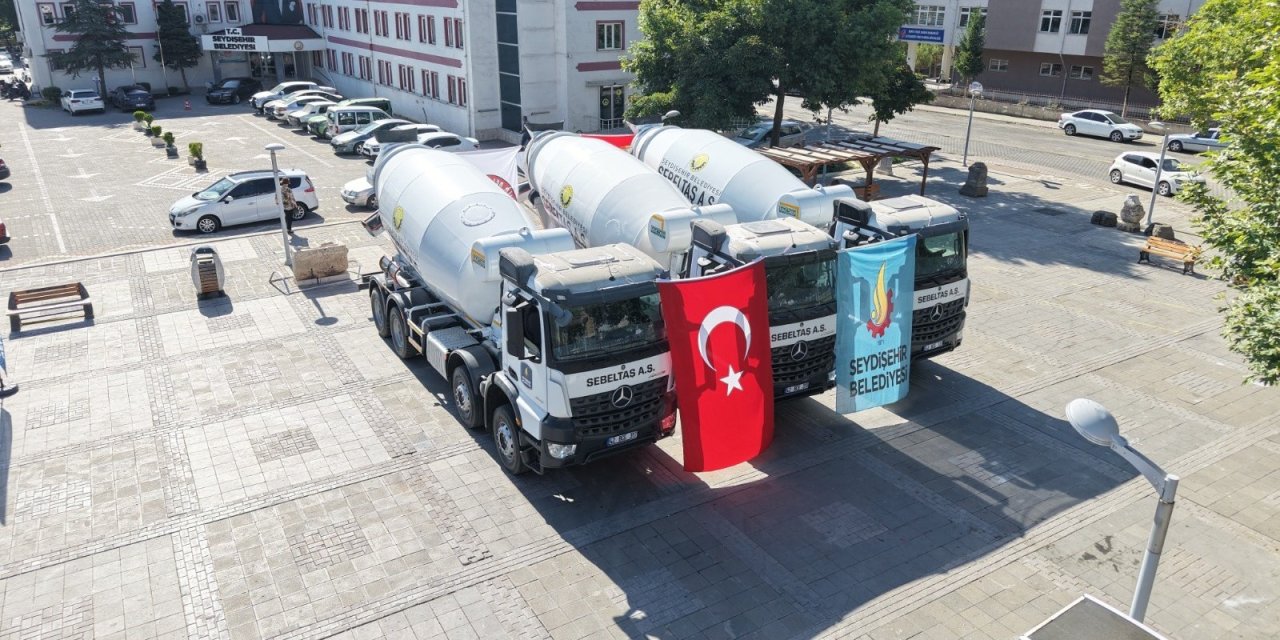 SEBELTAŞ'a yeni beton mikser alındı