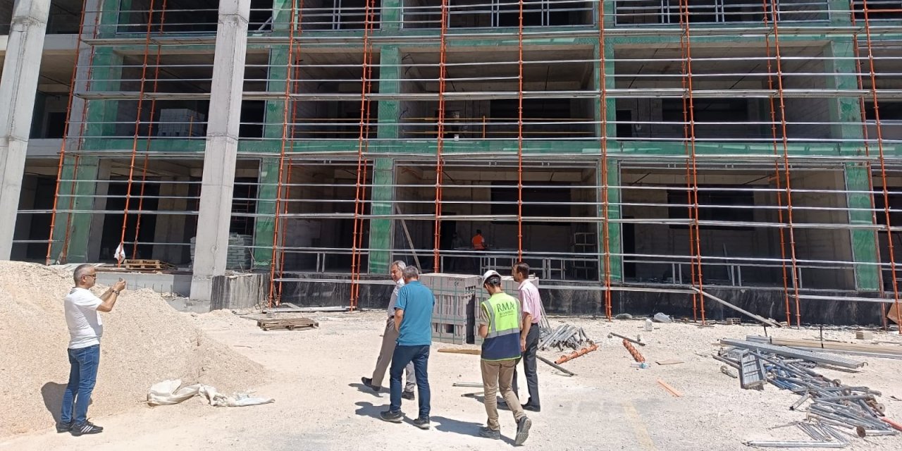 Konya'da yeni imam hatip lisesi inşaatı sürüyor