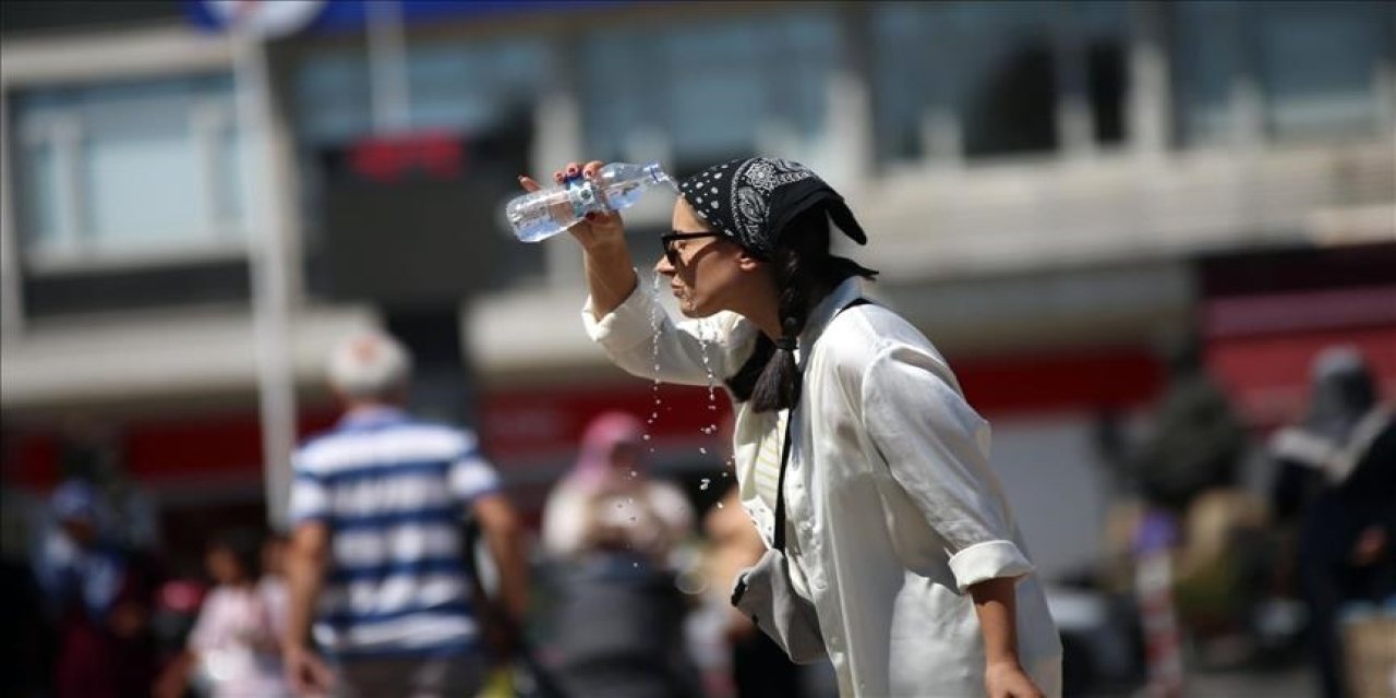 Hava sıcaklığı 22 ilde 40 derece ve üzerini gösterdi