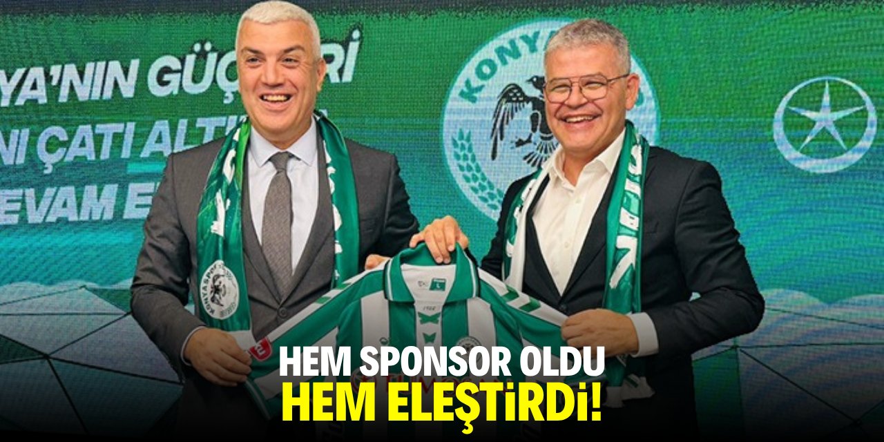 Sponsor firmadan Konyaspor’a yönetim eleştirisi