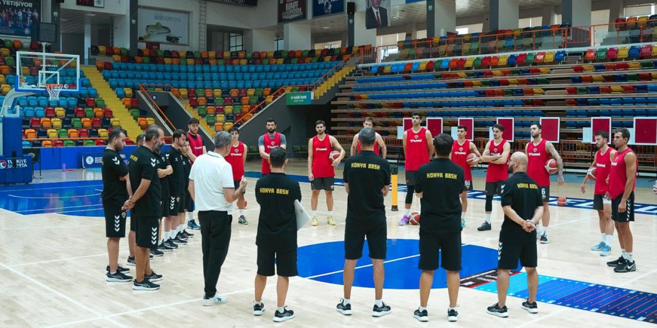 Konya Büyükşehir Basketbol'da hazırlıklar başladı