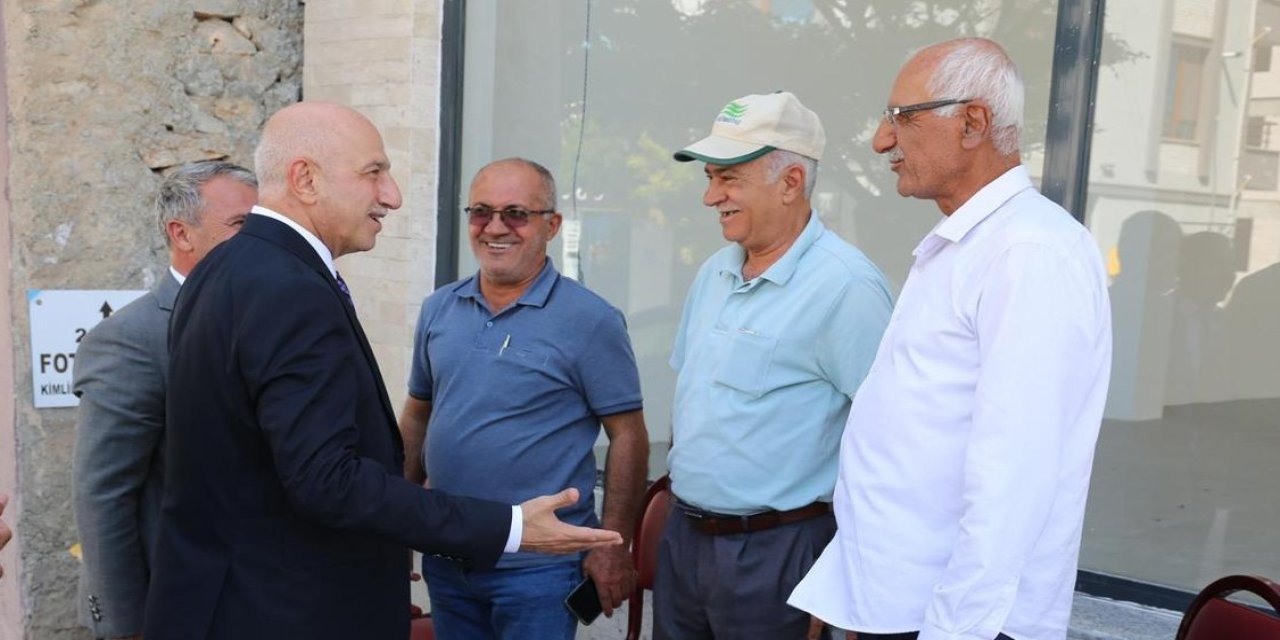 Konya Emniyet Müdürü Yüksek'ten Yunak'a ziyaret