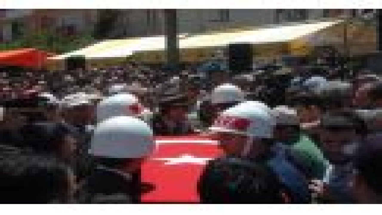 Şehidimizi uğurladık