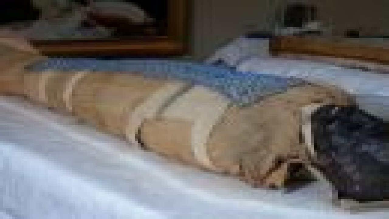 2500 yaşındaki mumya tabuttan çıktı