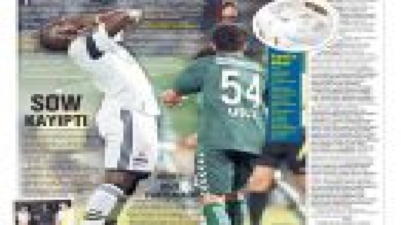 Gazetelerin Konyaspor-Fenerbahçe manşetleri