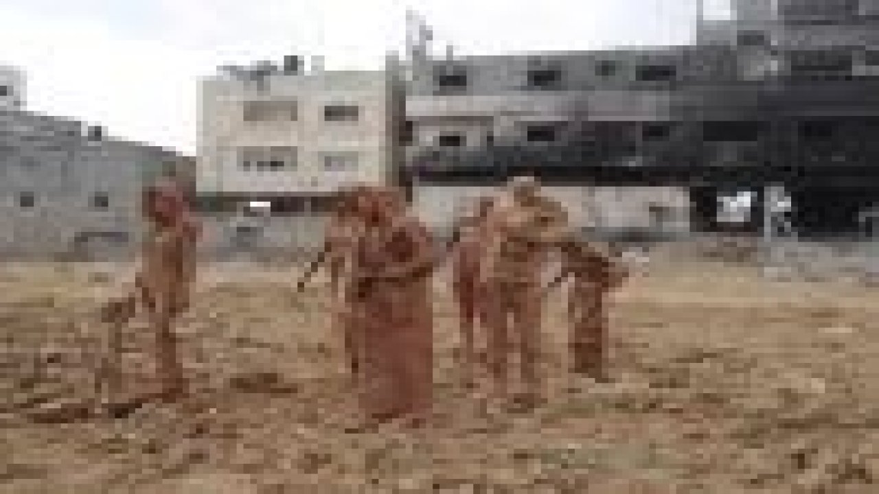 Gazze'de savaşa inat sanata devam