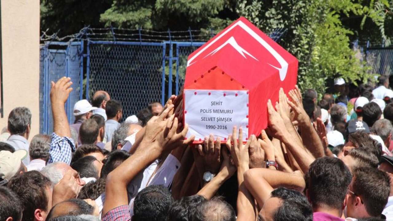 Konyalı şehit polis son yolculuğuna uğurlandı