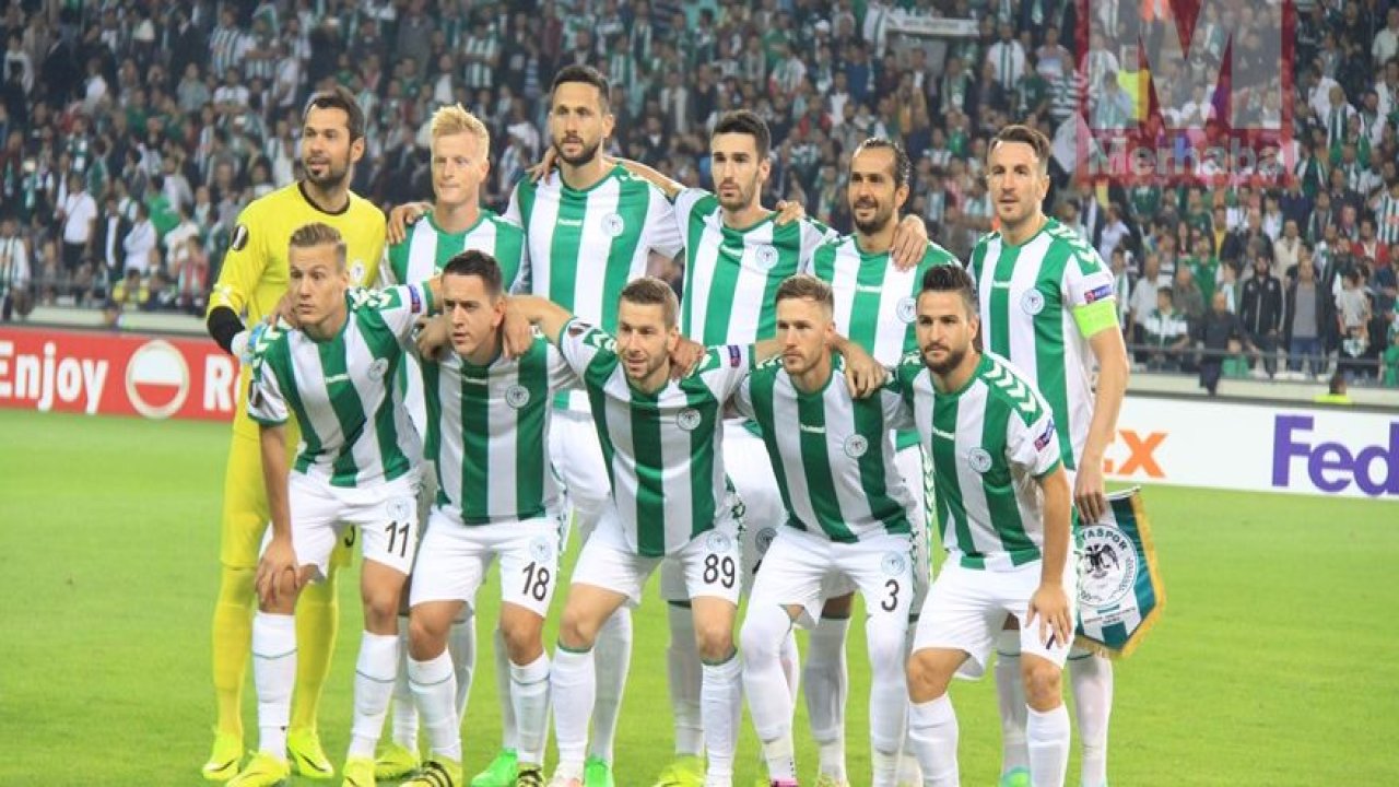 Atiker Konyaspor-Shakhtar Donetsk maçından kareler