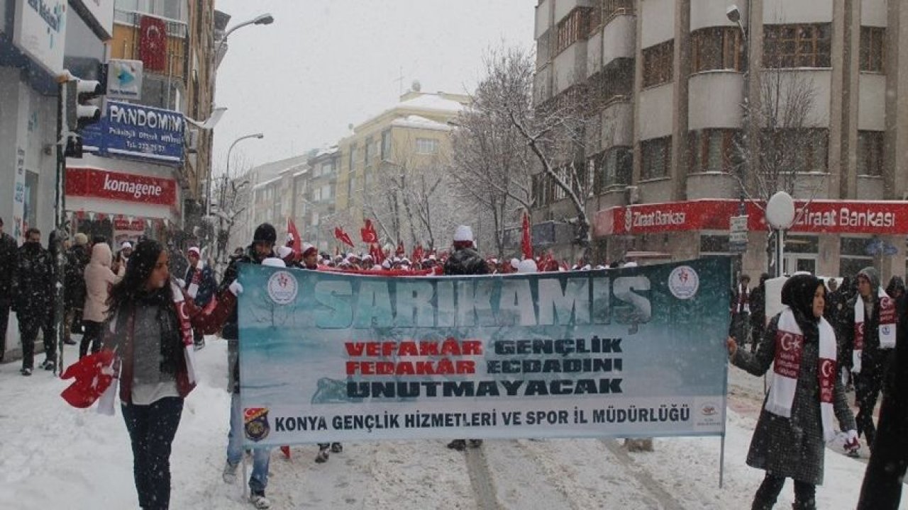 Sarıkamış şehitleri anılıyor