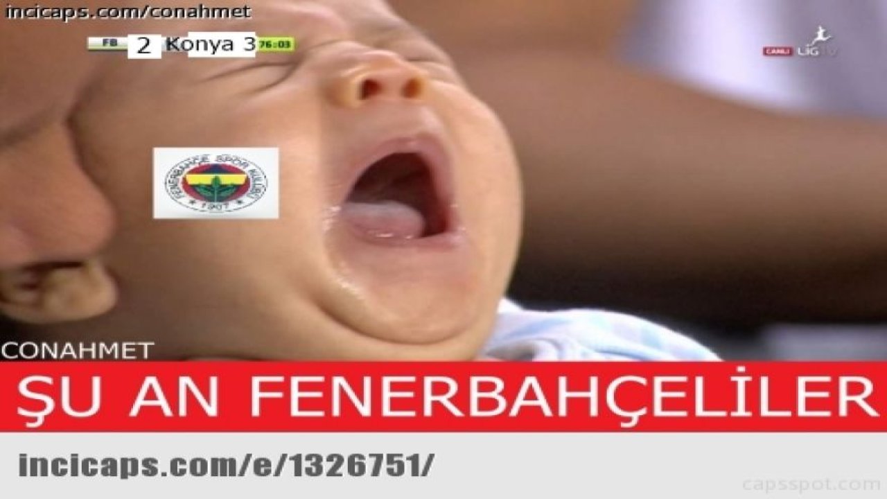 Fenerbahçe-Konyaspor maçı sonrası Caps'ler