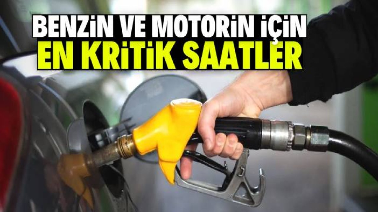 Benzin ve motorin fiyatları için en kritik saatler. Karar belli olacak