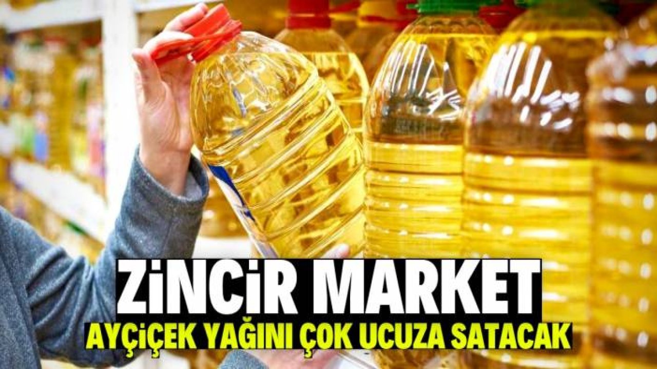 Zincir market ayçiçek yağına dev indirim yaptı! 5 gün geçerli