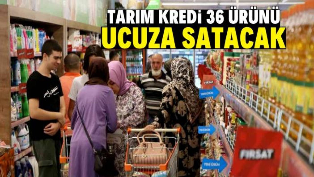Tarım Kredi 36 ürüne dev indirim yaptı! Kampanyanın bitmesine saatler kaldı